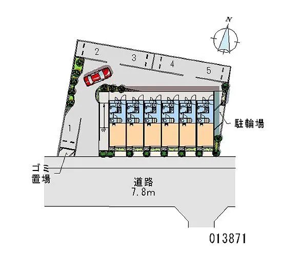 ★手数料０円★足立区神明南　月極駐車場（LP）